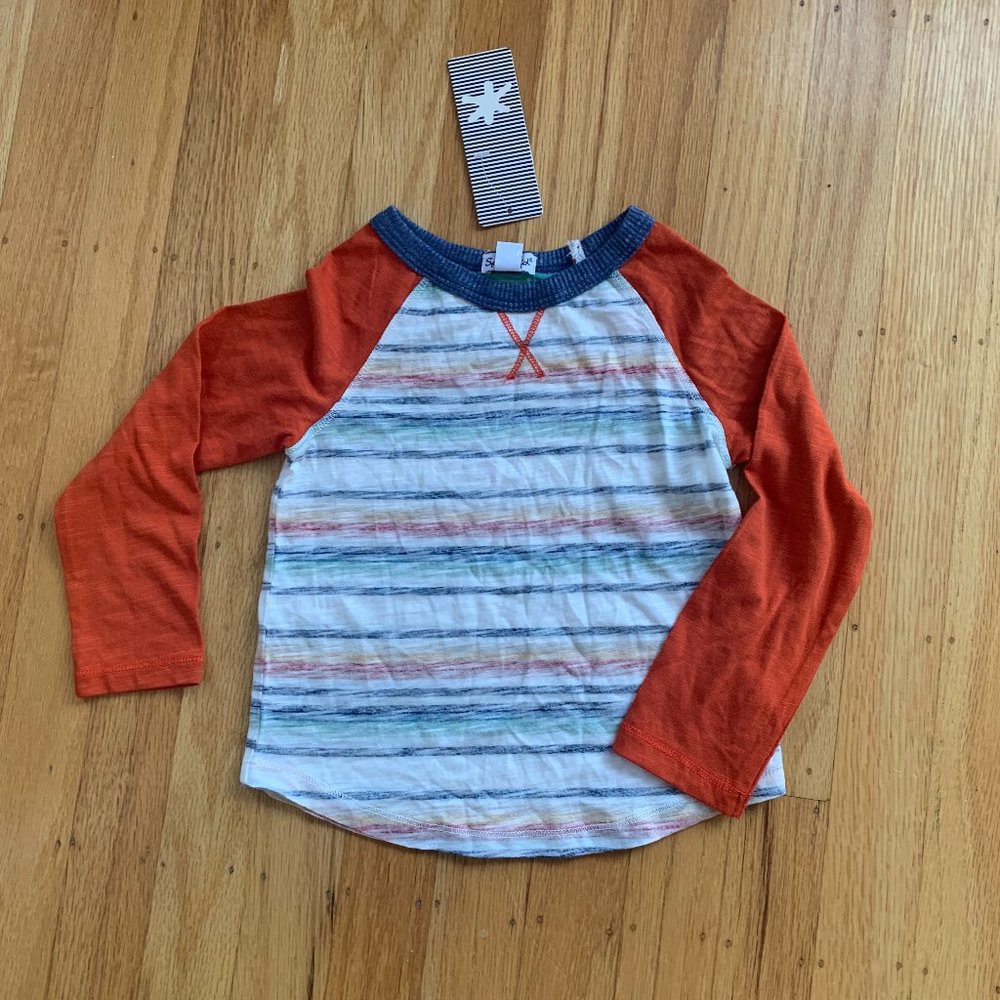 Spendid Boys' Striped Raglan Tee NWT